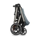 CYBEX Πολυκαρότσι 3in1 Balios S Lux 2024-2025 Taupe Frame Stormy Blue Με Κάθισμα Cloud G i-size Plus Stormy Blue + Βάση Isofix Base G