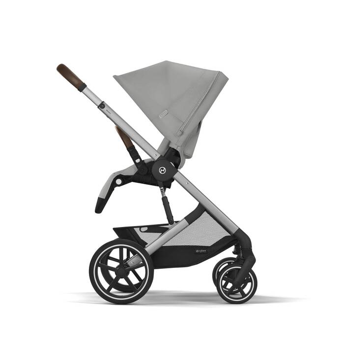 Καρότσι Balios S Lux Stone Grey Με Silver Frame Cybex