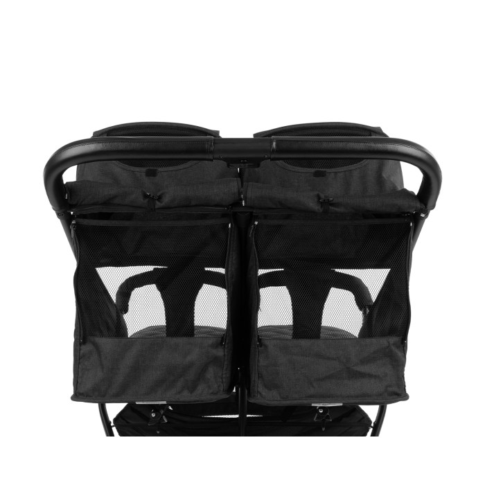 Καρότσι διδύμων  Happy 2 Black 2023 Kikka Boo