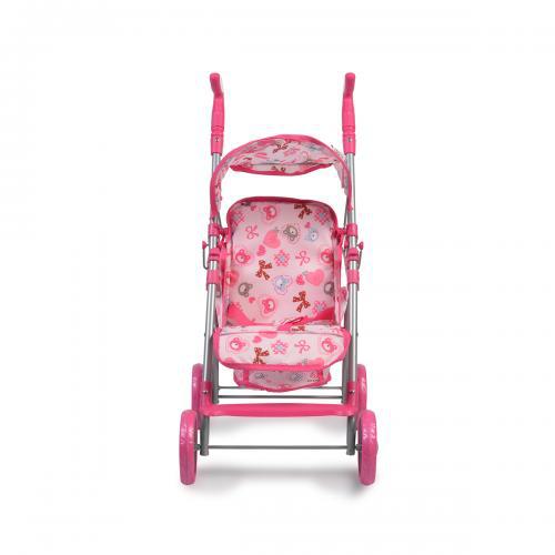 Καρότσι για Κούκλες Flower Garden Ροζ Moni