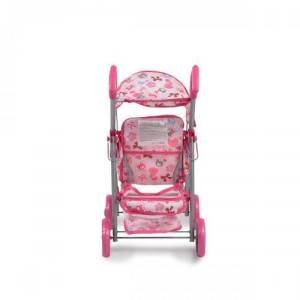 Καρότσι για Κούκλες Flower Garden Ροζ Moni