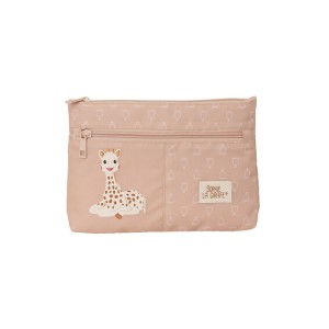 Κασετίνα- νεσεσέρ για όλα τα απαραίτητα με 2 θήκες Sophie La Giraffe-Cookie Safta