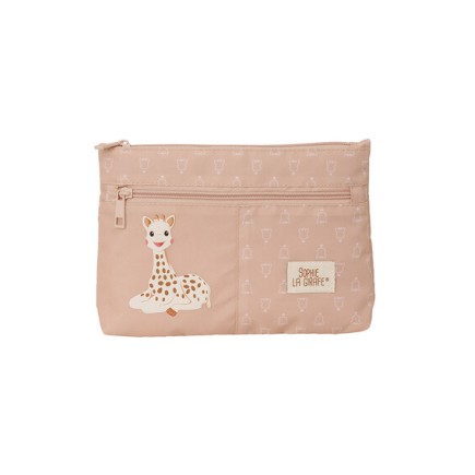 Κασετίνα- νεσεσέρ για όλα τα απαραίτητα με 2 θήκες Sophie La Giraffe-Cookie Safta