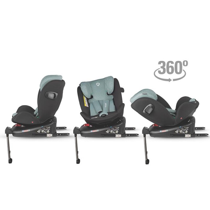 Κάθισμα Αυτοκινήτου i Size 40-150cm Vigo Emerald Green Coccolle Κάθισμα Αυτοκινήτου i Size 40-150cm Vigo Emerald Green Coccolle