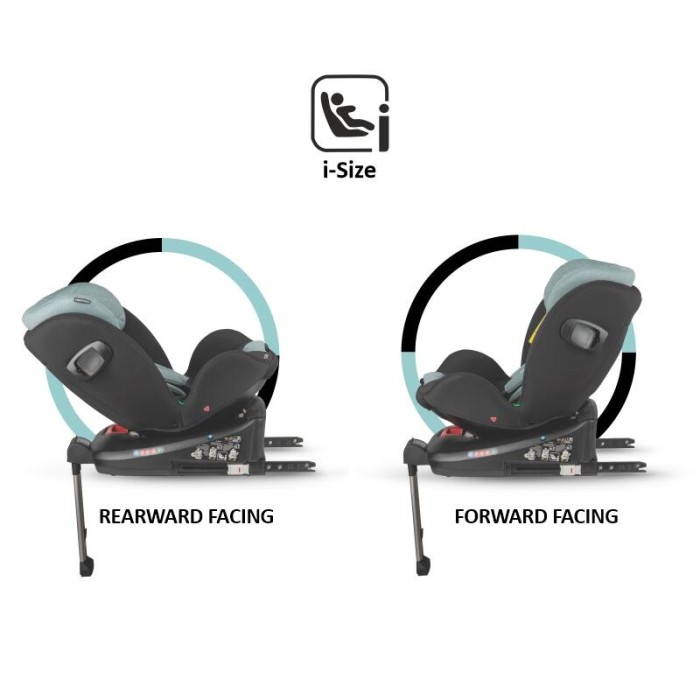 Κάθισμα Αυτοκινήτου i Size 40-150cm Vigo Emerald Green Coccolle Κάθισμα Αυτοκινήτου i Size 40-150cm Vigo Emerald Green Coccolle