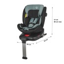 Κάθισμα Αυτοκινήτου i Size 40-150cm Vigo Emerald Green Coccolle Κάθισμα Αυτοκινήτου i Size 40-150cm Vigo Emerald Green Coccolle