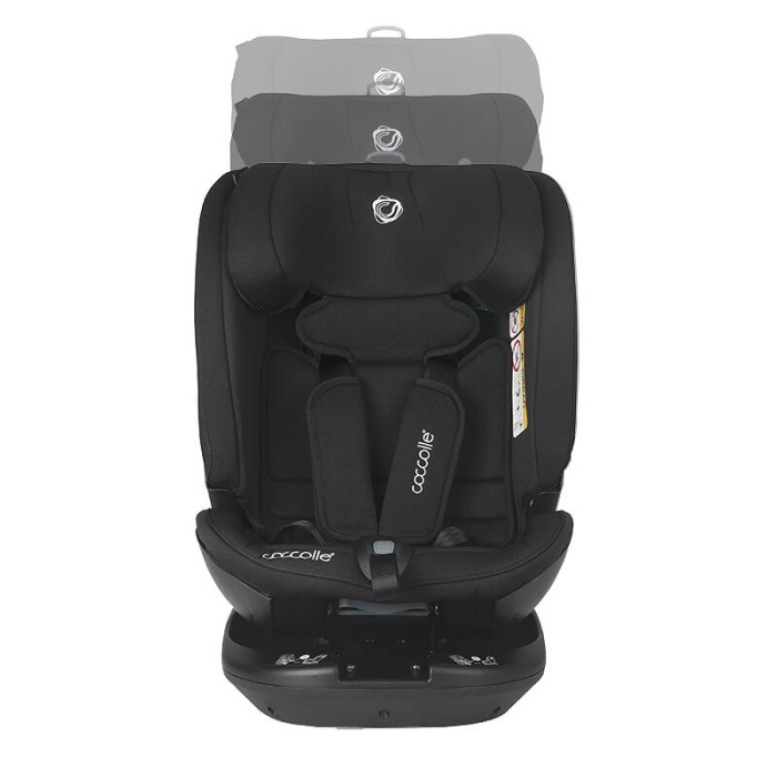 Κάθισμα Αυτοκινήτου 0-36kg iSize Velsa 360° Jet Black Coccolle Κάθισμα Αυτοκινήτου 0-36kg iSize Velsa 360° Jet Black Coccolle