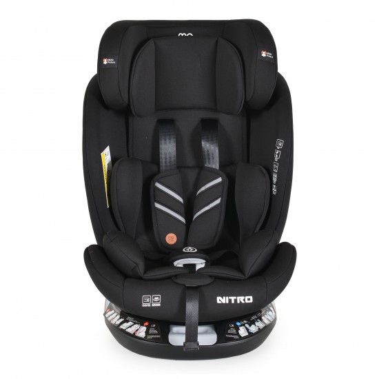 Κάθισμα Αυτοκινήτου 40-150cm Nitro Black Moni Κάθισμα Αυτοκινήτου 40-150cm Nitro Black Moni