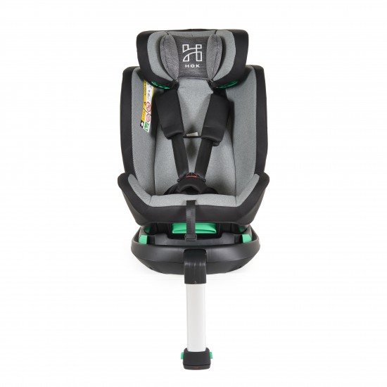 Κάθισμα Αυτοκινήτου 40-150εκ Hok Grey Cangaroo
