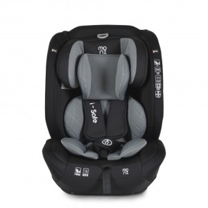 Κάθισμα Αυτοκινήτου 76-150cm I-Safe Grey Moni Κάθισμα Αυτοκινήτου 76-150cm I-Safe Grey Moni