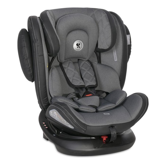 Κάθισμα Αυτοκινήτου Aviator ISOFIX 0-36kg Μαύρο & Σκούρο Γκρι Νέο Lorelli
