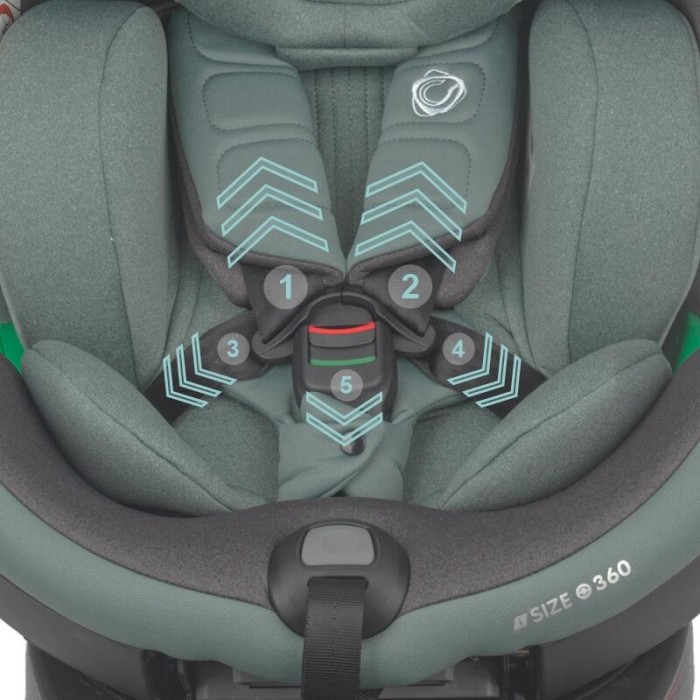 Κάθισμα Αυτοκινήτου i-Size 40-150cm Mago Greenstone Coccolle Κάθισμα Αυτοκινήτου i-Size 40-150cm Mago Greenstone Coccolle