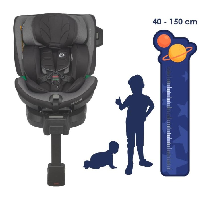 Κάθισμα Αυτοκινήτου i-Size 40-150cm Mago Jet Black Coccolle Κάθισμα Αυτοκινήτου i-Size 40-150cm Mago Jet Black Coccolle