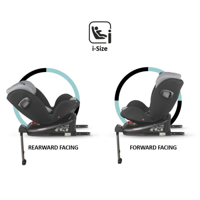 Κάθισμα Αυτοκινήτου i Size 40-150cm Vigo Diamond Black Coccolle Κάθισμα Αυτοκινήτου i Size 40-150cm Vigo Diamond Black Coccolle