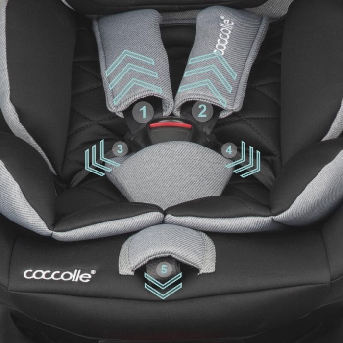 Κάθισμα Αυτοκινήτου i Size 40-150cm Vigo Diamond Black Coccolle Κάθισμα Αυτοκινήτου i Size 40-150cm Vigo Diamond Black Coccolle