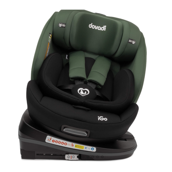 Κάθισμα Αυτοκινήτου iGo I-Size 40-150cm Isofix 360° Dark Forest Dovadi