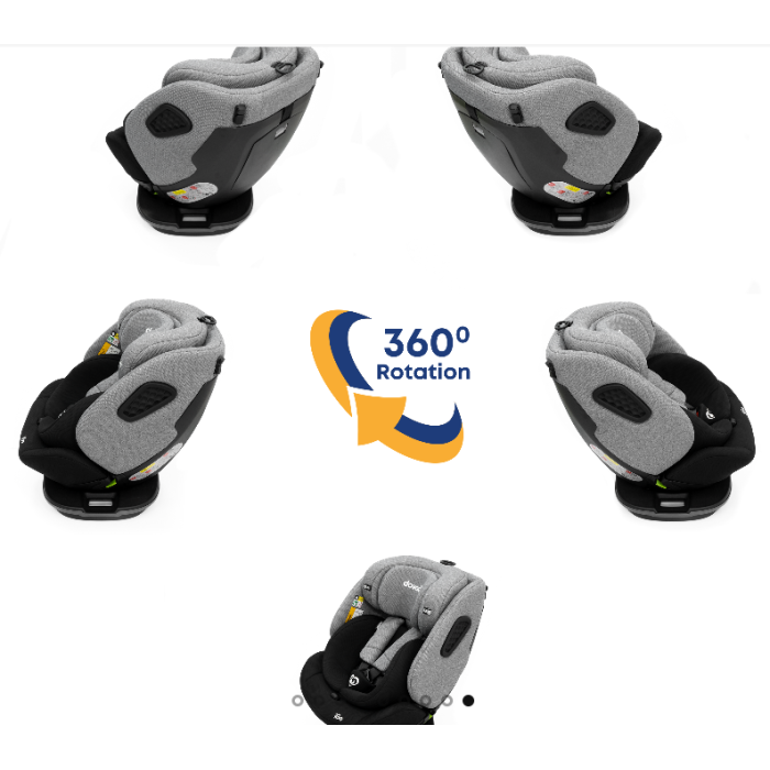 Κάθισμα Αυτοκινήτου iGo I-Size 40-150cm Isofix 360° Dark Forest Dovadi