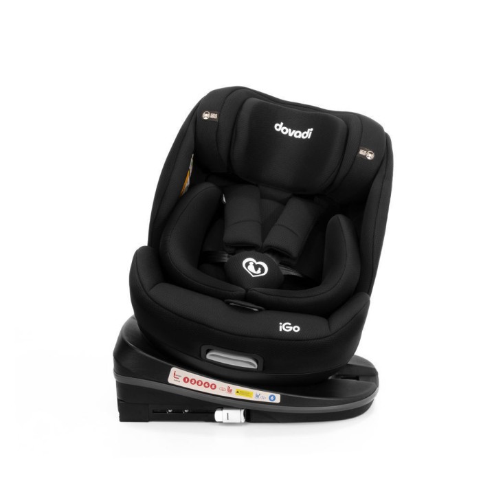 Κάθισμα Αυτοκινήτου iGo I-Size 40-150cm Isofix 360° Midnight Black Dovadi