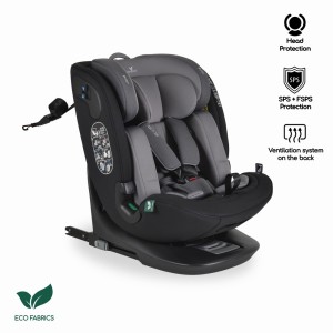 Κάθισμα Αυτοκινήτου Isofix GTS 40-150cm Charcoal Grey Cangaroo 
