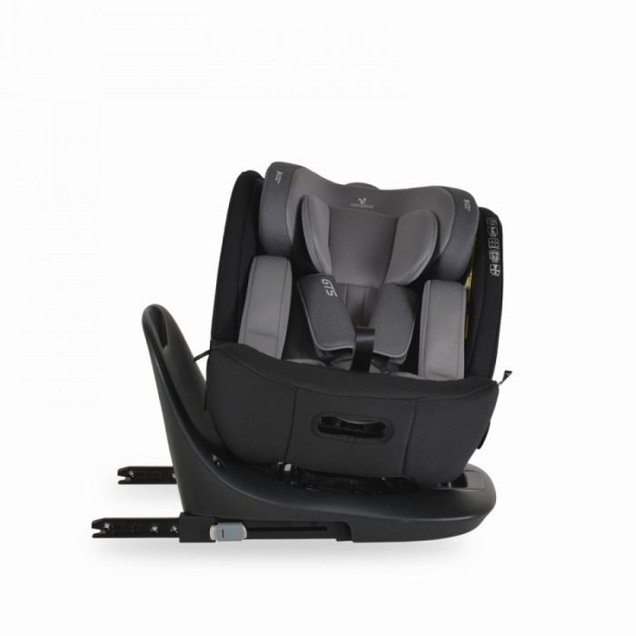 Κάθισμα Αυτοκινήτου Isofix GTS 40-150cm Charcoal Grey Cangaroo 