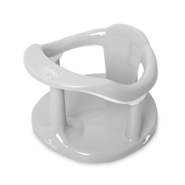 Καθισματάκι Μπάνιου Δαχτυλίδι Happy Bubbles Cool Grey Bear Lorelli