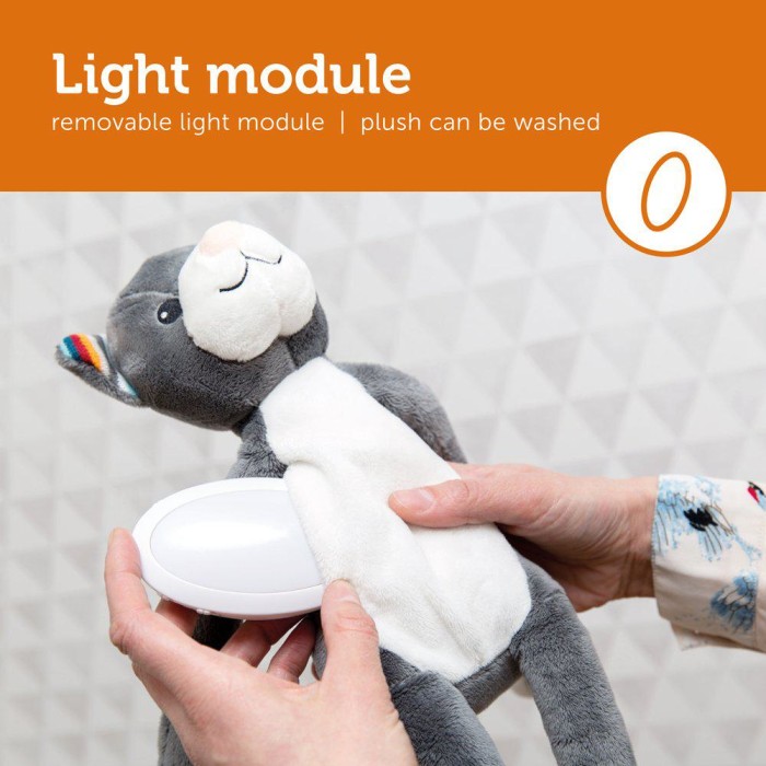 Katie Γατούλα ύπνου νηπίων με φωτάκι νυκτός με λευκούς ήχους & μελωδία νανουρίσματος Zazu Katie Γατούλα ύπνου νηπίων με φωτάκι νυκτός με λευκούς ήχους & μελωδία νανουρίσματος Zazu