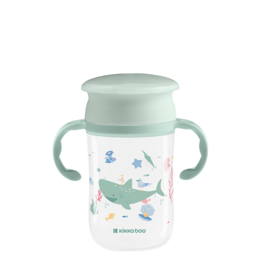 Kikka Boo Εκπαιδευτικό Κύπελλο 360° 300ml Deep Sea Mint Kikka Boo Εκπαιδευτικό Κύπελλο 360° 300ml Deep Sea Mint