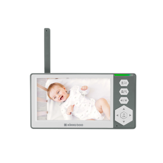 Kikka Boo Ενδοεπικοινωνία Μωρού Με Κάμερα & Οθόνη 4.3"  Αμφίδρομη Επικοινωνία & Νανουρίσματα Ady