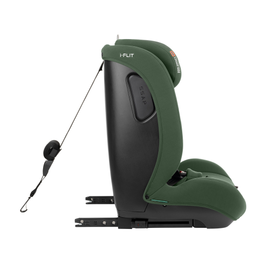 Kikka Boo Κάθισμα Αυτοκινήτου 76-150 cm i-Flit i-SIZE Army Green