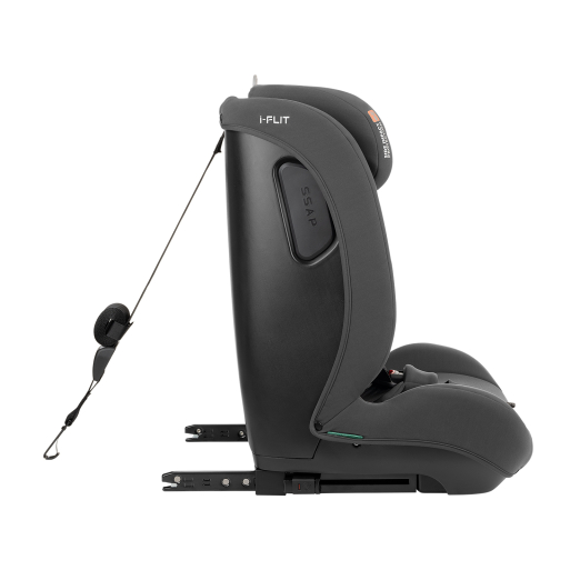 Kikka Boo Κάθισμα Αυτοκινήτου 76-150 cm i-Flit i-SIZE Dark Grey