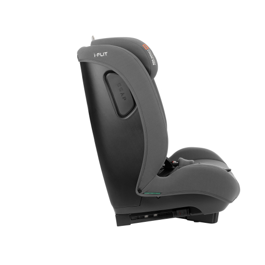Kikka Boo Κάθισμα Αυτοκινήτου 76-150 cm i-Flit i-SIZE Light Grey