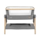 Kikka Boo Λίκνο Nanna Dark Grey Mε Στρώμα Kαι Πλαϊνό Άνοιγμα