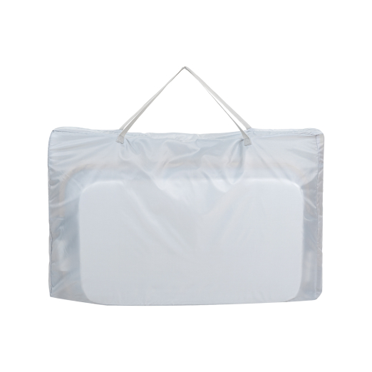 Kikka Boo Λίκνο Nanna Dark Grey Mε Στρώμα Kαι Πλαϊνό Άνοιγμα