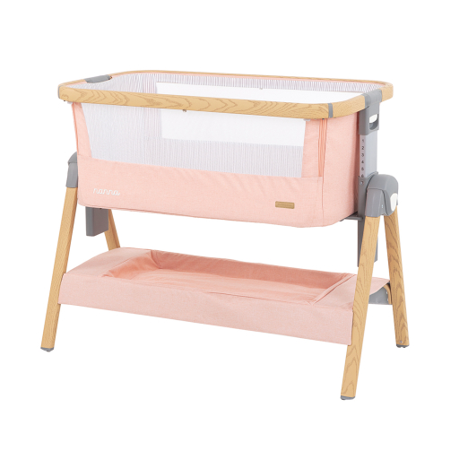 Kikka Boo Λίκνο Nanna Mint Mε Στρώμα Kαι Πλαϊνό Άνοιγμα