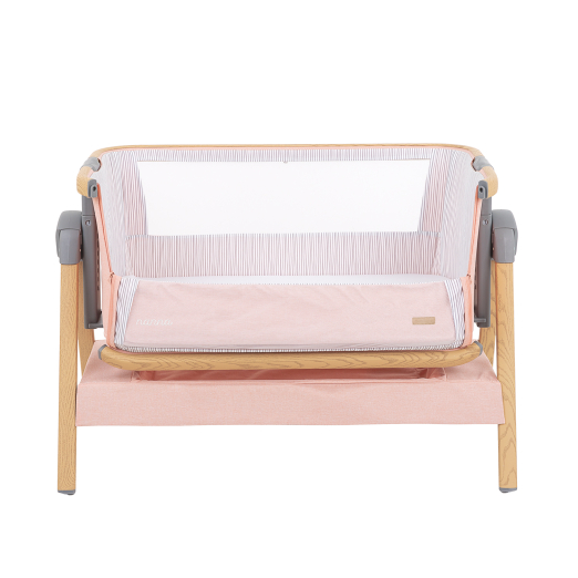 Kikka Boo Λίκνο Nanna  Pink Mε Στρώμα Kαι Πλαϊνό Άνοιγμα