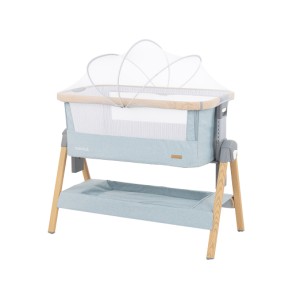 Kikka Boo Λίκνο Nanna Mint Mε Στρώμα Kαι Πλαϊνό Άνοιγμα