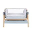 Kikka Boo Λίκνο Nanna Mint Mε Στρώμα Kαι Πλαϊνό Άνοιγμα