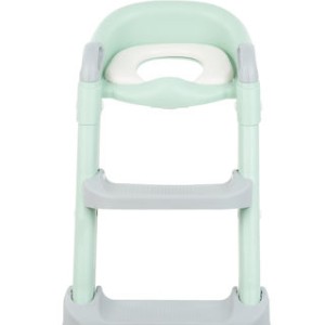 Kikka Boo Παιδικό Κάθισμα Τουαλέτας Lea Mε Εύκαμπτη Επιφάνεια Χερούλια Kαι Σκαλοπάτι Mέντα