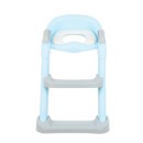 Kikka Boo Παιδικό Κάθισμα Τουαλέτας Lea Mε Εύκαμπτη Επιφάνεια Χερούλια Kαι Σκαλοπάτι Μπλε