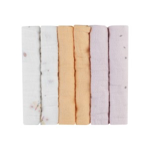 Kikka Boo Πάνες Αγκαλιάς Από Μουσελίνα 30x30εκ. 6τμχ Hedge-hugs