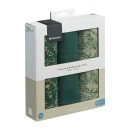 Kikka Boo Πάνες Αγκαλιάς Από Μουσελίνα 100x100εκ. 3τμχ Secret Garden Green