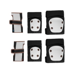 Kikka Boo Σετ Επιγονατίδες - Επιαγκωνίδες Μαύρο