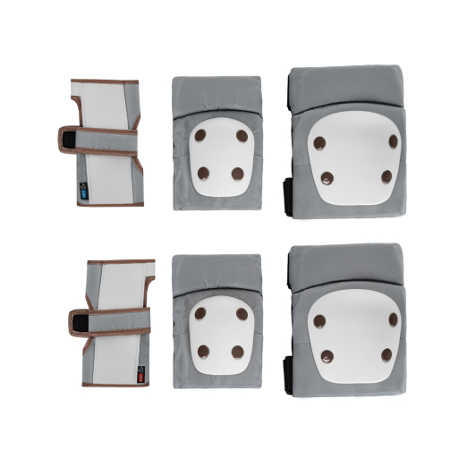 Kikka Boo Σετ Επιγονατίδες - Επιαγκωνίδες Γκρι Kikka Boo Σετ Επιγονατίδες - Επιαγκωνίδες Γκρι