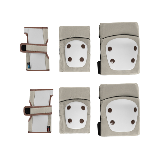 Kikka Boo Σετ Επιγονατίδες - Επιαγκωνίδες Μπεζ Kikka Boo Σετ Επιγονατίδες - Επιαγκωνίδες Μπεζ