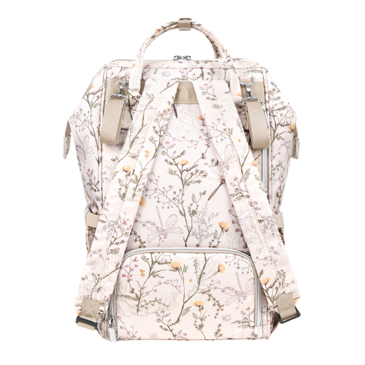 Kikka Boo Τσάντα Μαμάς Siena Luxe Secret Garden Beige