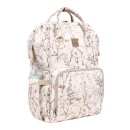 Kikka Boo Τσάντα Μαμάς Siena Luxe Secret Garden Beige