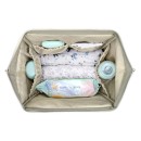 Kikka Boo Τσάντα Μαμάς Siena Luxe Secret Garden Beige