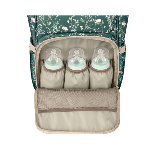 Kikka Boo Τσάντα Μαμάς Siena Luxe Secret Garden Deep Green