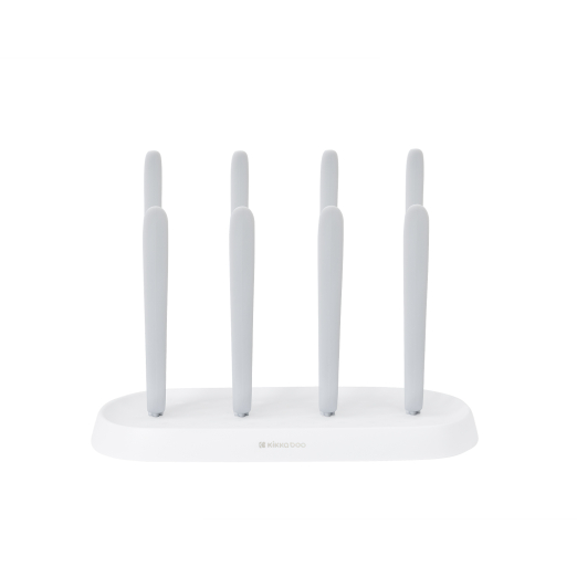 Kikka Boo Βάση Αποστράγγισης Μπιμπερό Egie Grey Kikka Boo Βάση Αποστράγγισης Μπιμπερό Egie Grey