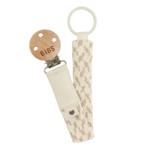 Κλιπ Πιπίλας Bibs Paci Braid Ivory / Vanilla
